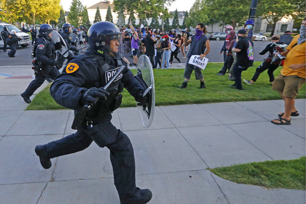 APTOPIX Racial Injustice Utah Police Shooting